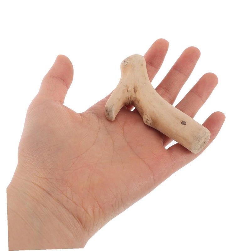 20 Pieces Natural Driftwood Sticks Polished Wood Carving Blocks for DIY Crafts Wedding Decor - Image 5