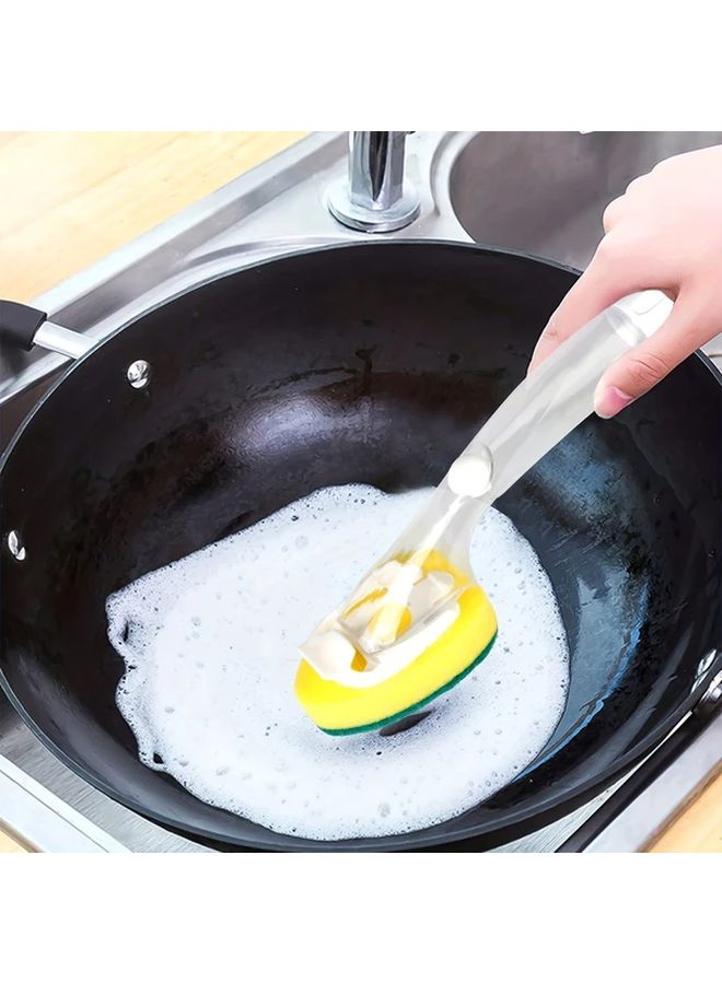 8pcs Dish Wand Sponge Refill Heads Brush Replacement Pads Kitchen Cleaning Supplies - Image 3