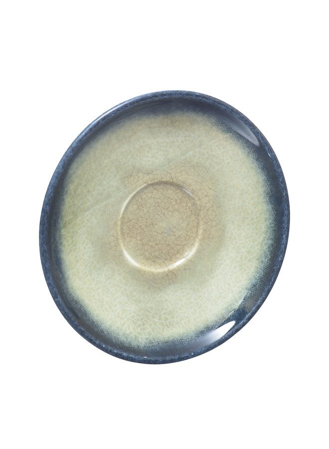 Kutahya Coffee Cup 100 ML & Saucer 12 CM Island Decorated - Image 4