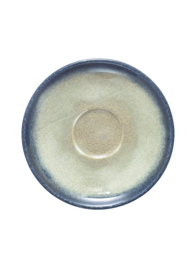 Kutahya Coffee Cup 100 ML & Saucer 12 CM Island Decorated - Image 3