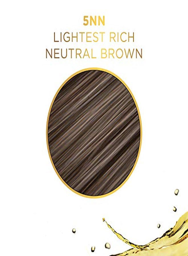 CLAIROL PROFESSIONAL لون دائم ليكيولور للشعر الداكن، 5Nn بني محايد أفتح، 2 أونصة.  - Image 3