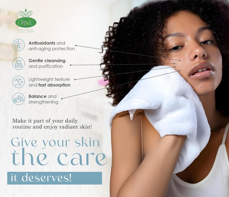 ornic Organic Anti-Aging Moisturizer - Hydrating & Rejuvenating Facial Cream for Dry Sensitive Skin - Vegan, Cruelty-Free, Natural Skincare - Nourishes, Firms & Reduces Wrinkles 50Ml - Image 2