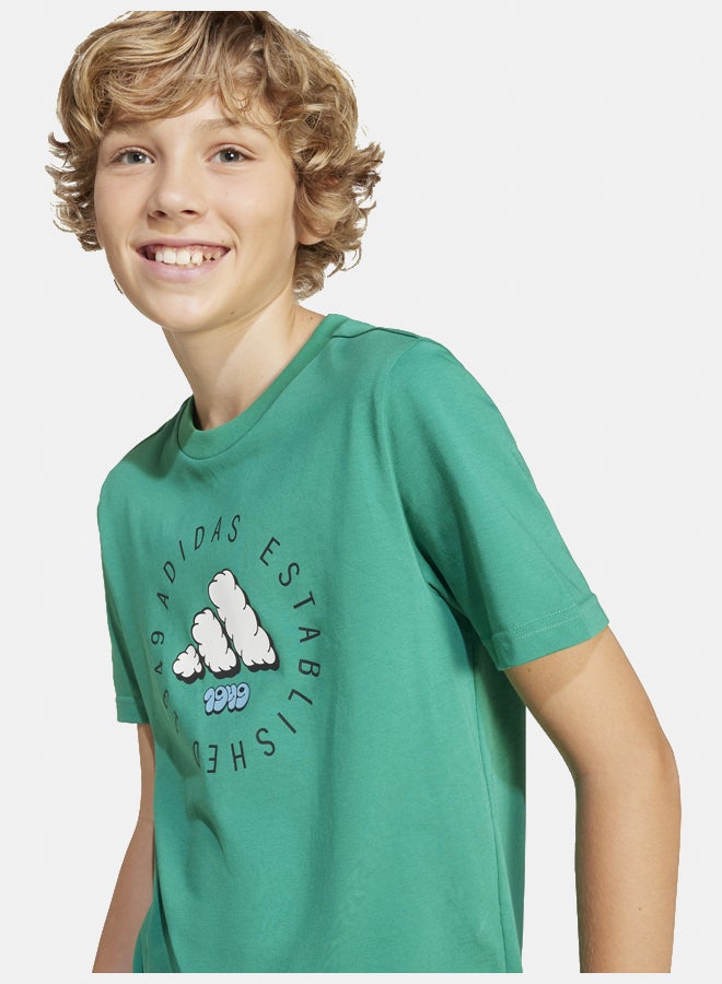 Adidas Fun Graphic T-Shirt Kids  - Image 3