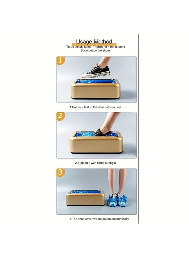 100 Pcs Disposable Shoe Covers With T Shaped Buckles For Shoe Cover Machines - Image 4