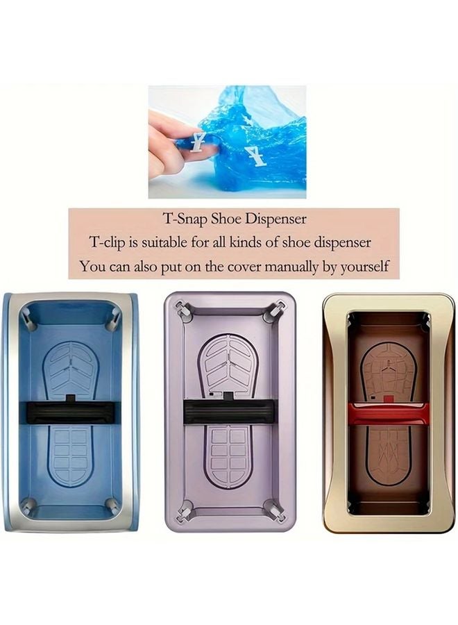 100 Pcs Disposable Shoe Covers With T Shaped Buckles For Shoe Cover Machines - Image 5