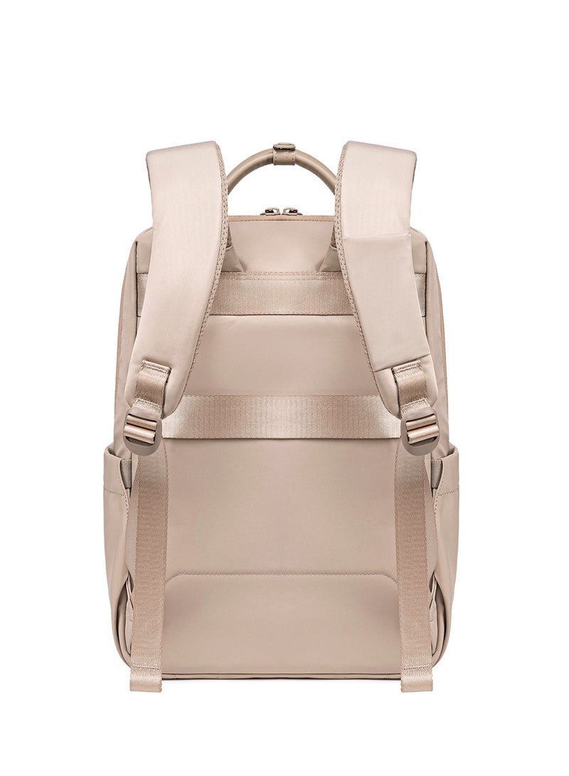 Chantria CB00628 Stylish & Functional 15.6-Inch Laptop Multi-Purpose Lightweight Backpack Bag for Women - Water-Resistant Travel & Work Daypack - Khaki  - Image 5