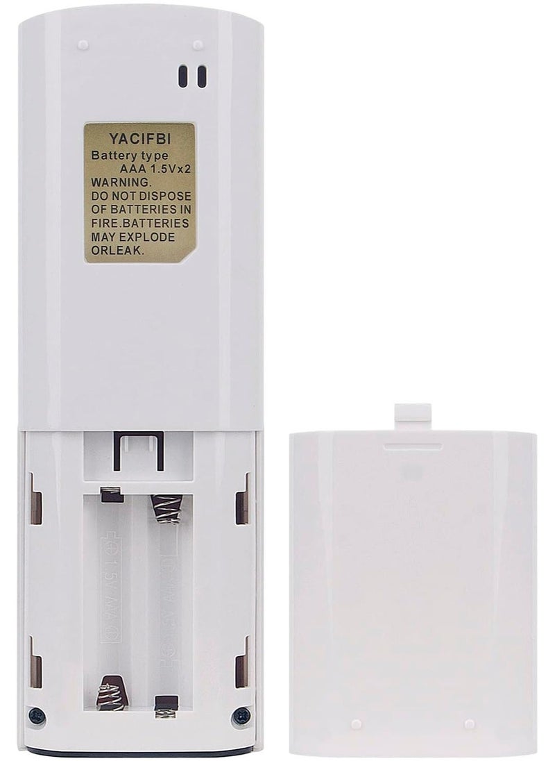 Universal Remote Control Replacement for Gree Air Conditioner YACIFBI YAC1FB YAC1FB YAC1FB6 YAC1FB9 with battery
