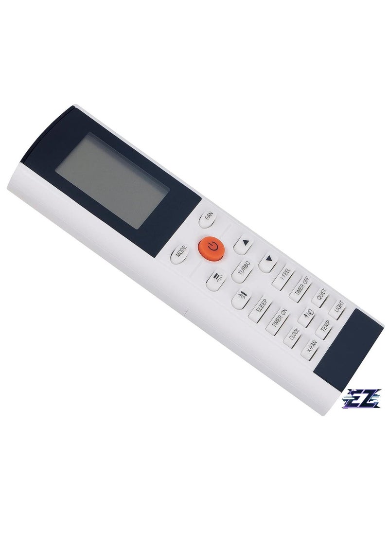 Universal Remote Control Replacement for Gree Air Conditioner YACIFBI YAC1FB YAC1FB YAC1FB6 YAC1FB9 with battery