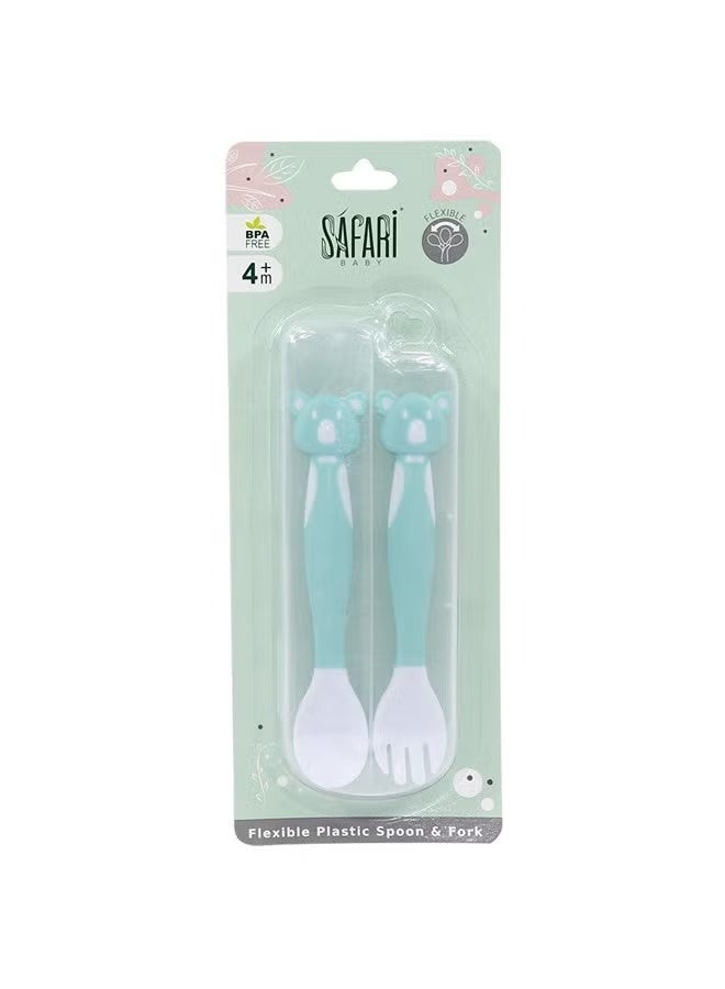 Baby Flexible Spoon & Fork Set