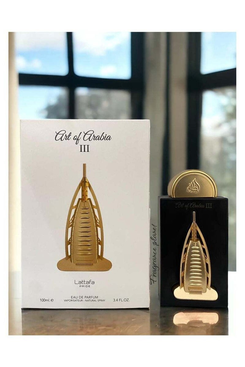 Lattafa Pride Art of Arabia 3 Eau de Parfum for Unisex 100ml