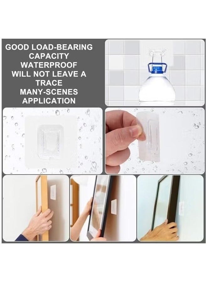 10 Pairs of Seamless Snap Buckles, Multifunctional Punch-Free Hooks, Strong Wall-Mounted Wall-Mounted Sockets, Routing Storage Holders, Utility Hooks  - Image 4