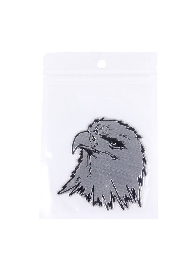 NIBEMINENT Owl Head Shape Shining Metal Car Sticker - Image 3