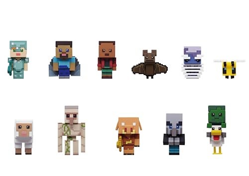 Monogram Minecraft Series 4 5 Collectible Bag Clip Blind Bag ONE Random Figure Minecraft Character KeychainBackpack Accessory Official Licensed Merchandise - Image 1