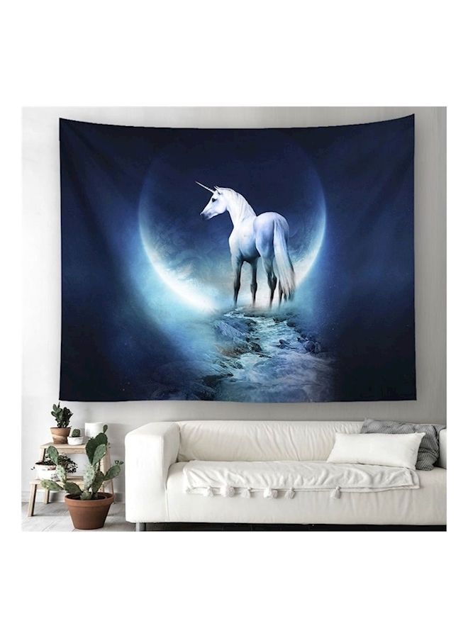 NIBEMINENT Home Decor Tapestry Wall Hanging Blue/White 188grams - Image 2