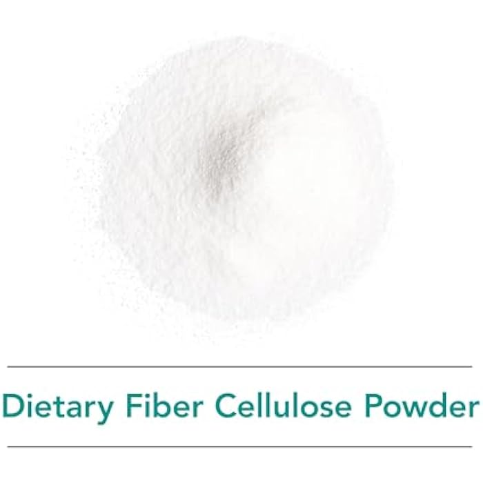 Nutricology Dietary Fiber Powder - 2000mg Insoluble Fiber Supplement, Microcrystalline Cellulose Powder, Powdered Cellulose, Non-Fermentable, Hypoallergenic - 8.8 Oz - Image 4