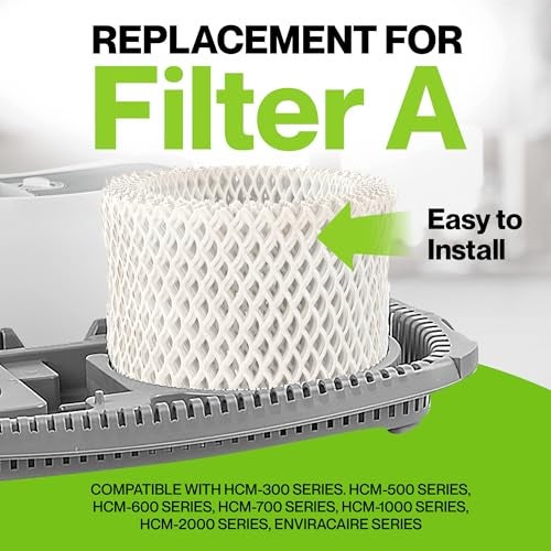 Durabasics 4 Pack of Premium Humidifier Filters Compatible with Honeywell Humidifier Filters HAC-504, HAC-504AW & Honeywell Filter A | Replacement for HCM 350 Filters & Cool Mist Humidifiers - Image 3