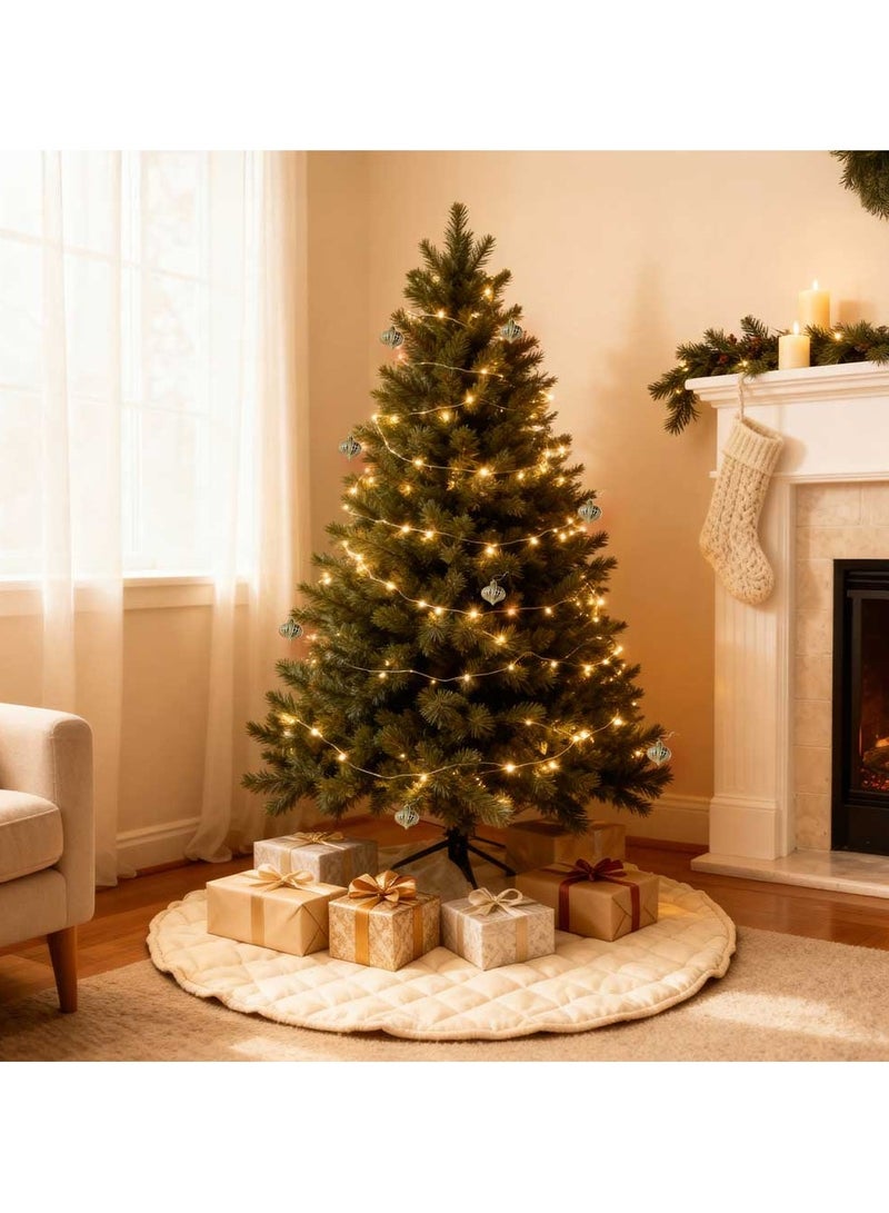 Trentor زينة عيد الميلاد الذهبية 8 قطع 4 سم - Image 3