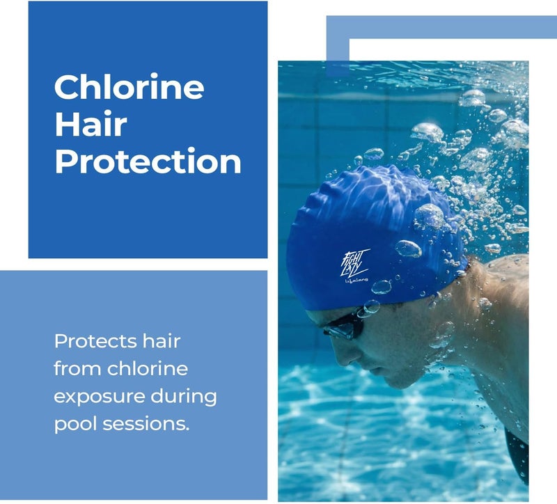 Lifelong Swimming Cap for Men & Women- Swim Hair Caps for Short Hair - Image 5