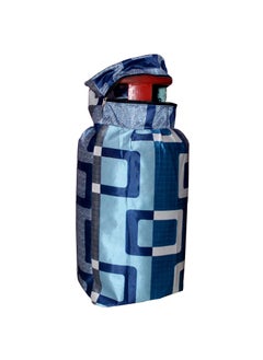 KANUSHI KANUSHI Industries Washable Cotton 1 Pcs Lpg Gas Cylinder Cover 1 Pcs MicrowaveOven Cover CYLMicroBlueBox  - Image 4