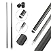 GAMESUN Carbon Fiber Pool Cue Stick 58 Pool Table Sticks 125mm Tip Billiard Carbon Fiber cue Weight 20OZ Carbon Cue Stick - Image 2