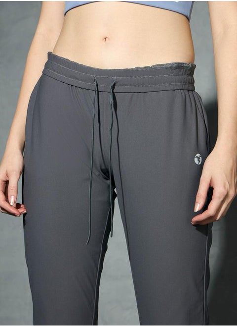Logo Print 4-Way Stretch Joggers with Pockets by Styli