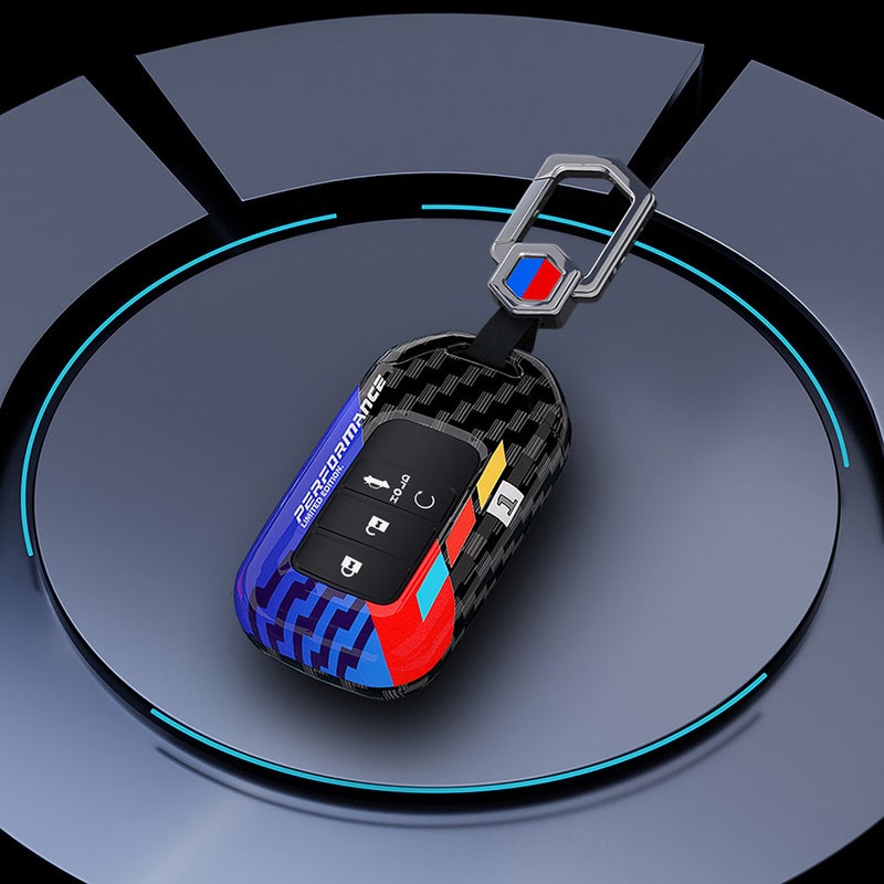 For Honda Crv Key Cover Type Grid Crown Road Haoying Urv Binzhi New Accord Xrv Lingpai Protective Case Bag Buckle - Image 5