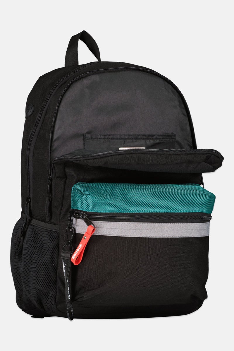Reebok Men Brand Logo Backpack, Black  - Image 3