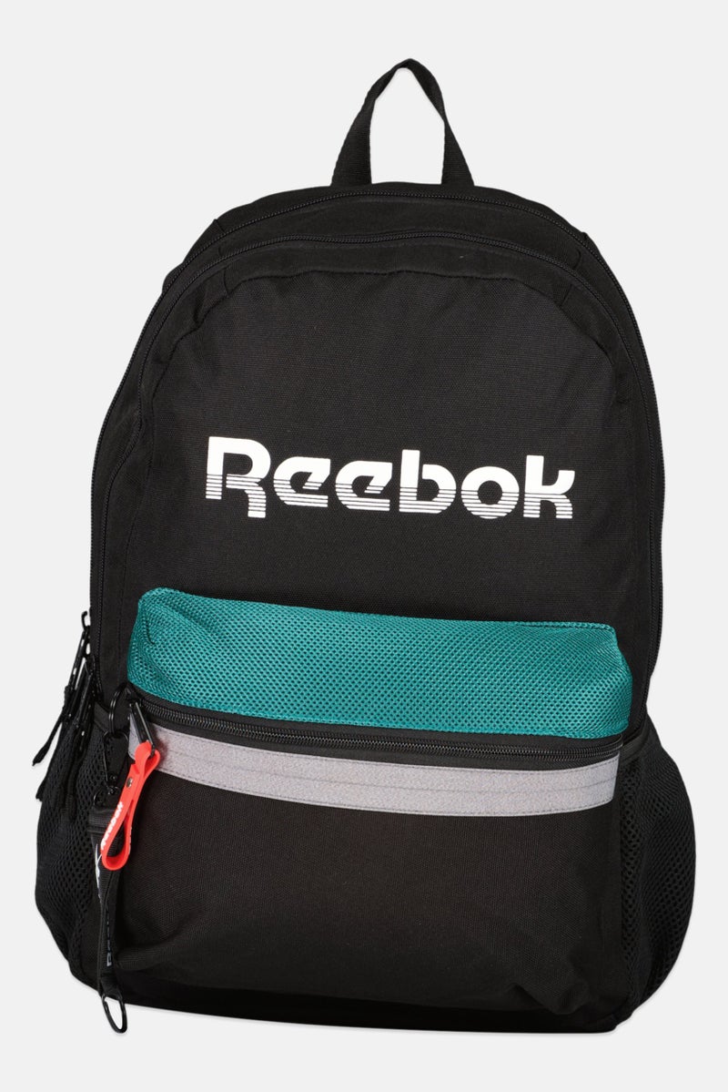 Reebok Men Brand Logo Backpack, Black  - Image 1