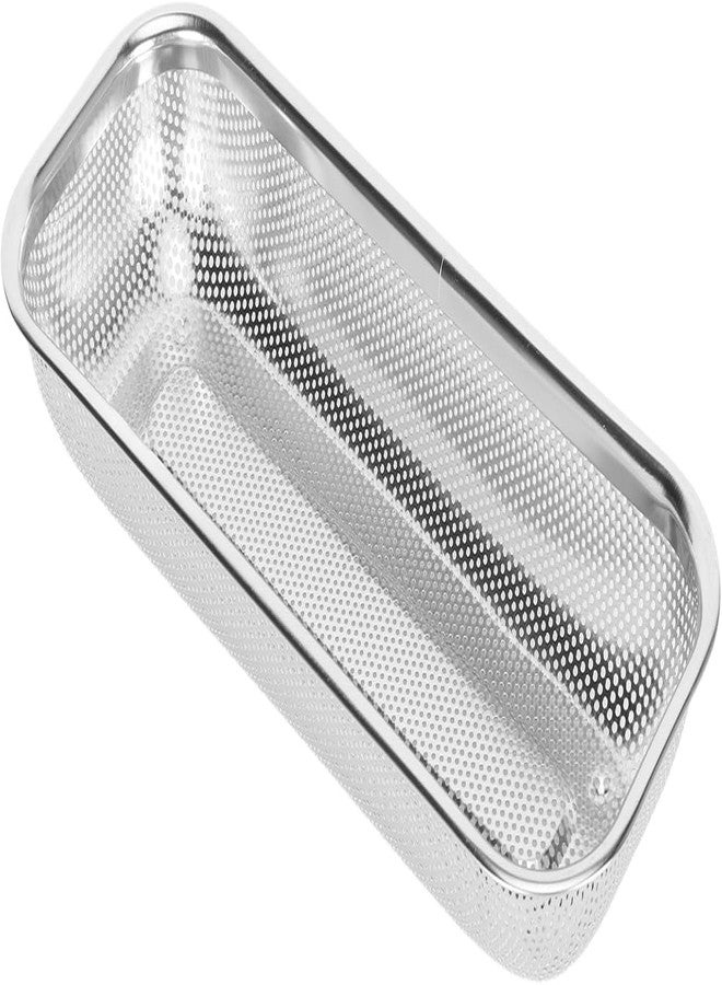 MUGATH ustensiles en Acier Inoxydable, Support de Séchage D'ustensiles, Panier argenterie pour Baguettes, Couteaux, Cuillères (Type de Trou) - Image 1