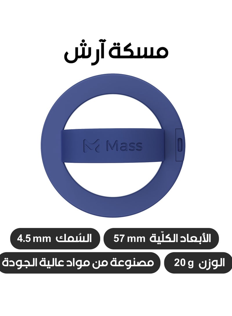 ماس مسكة Arch ماج سيف مع ستاند من ماس أزرق - Image 5