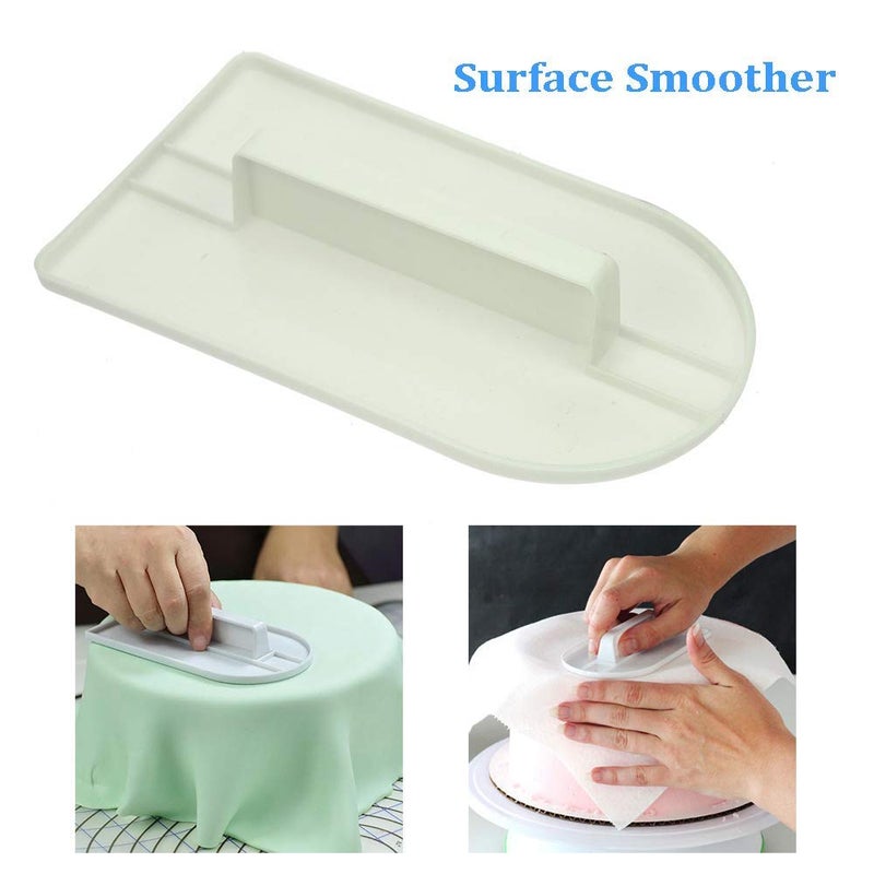 HPK hpk Fondant Icing Smoother Polisher Scraper Paddle Tool4 Pieces  - Image 4