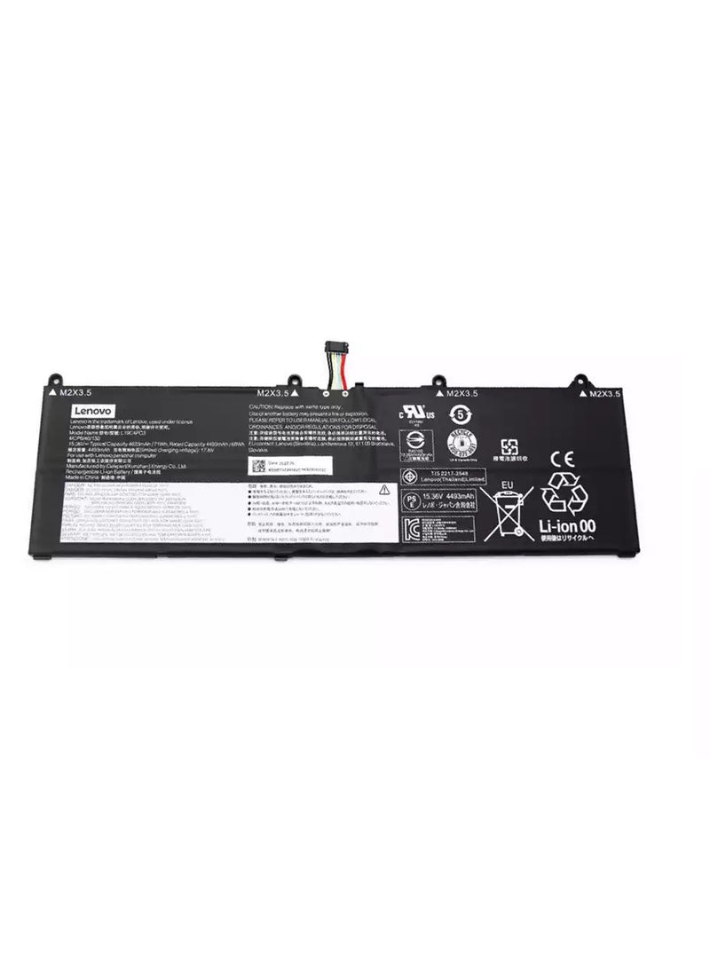 L19C4PC3（15.36V 71Wh/4623mAh 4-Cell） Laptop Battery Compatible with Lenovo Legion Y9000 R9000X S7 15IMH5 S7-15ARH5 Series Notebook L19M4PC3 5B10Z49581 SB10Z49582 - Image 1