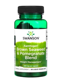 Xanthigen Brown Seaweed & Pomegranate Blend 200 mg 90 Liquid Veggie Caps