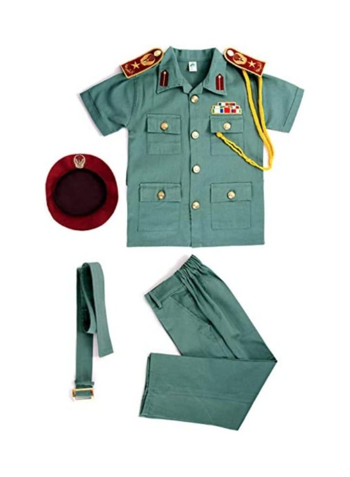 Officer costume for kids 4-5, 6-7 and 8-9 years old kids - Image 2