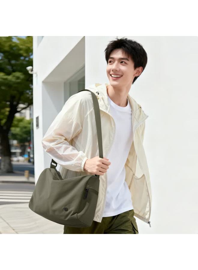 Golf Lightweight Crossbody Bag Large Capacity Shoulder Bag For Men And Women Casual Commuter Phone Ipad Bag Sports Cycling Messenger Bag - Image 2