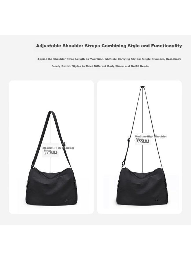 Golf Lightweight Crossbody Bag Large Capacity Shoulder Bag For Men And Women Casual Commuter Phone Ipad Bag Sports Cycling Messenger Bag - Image 3