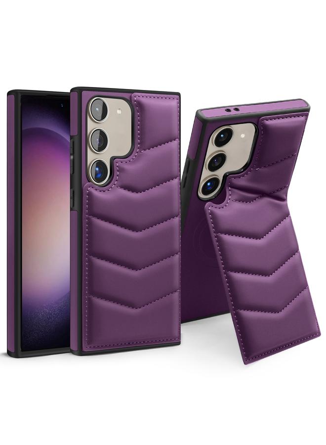 اس-توب جراب لهاتف Samsung Galaxy S23 5G مزود بغطاء للرأس وحقيبة بطاقات وحافظة هاتف MagSafe - Image 1