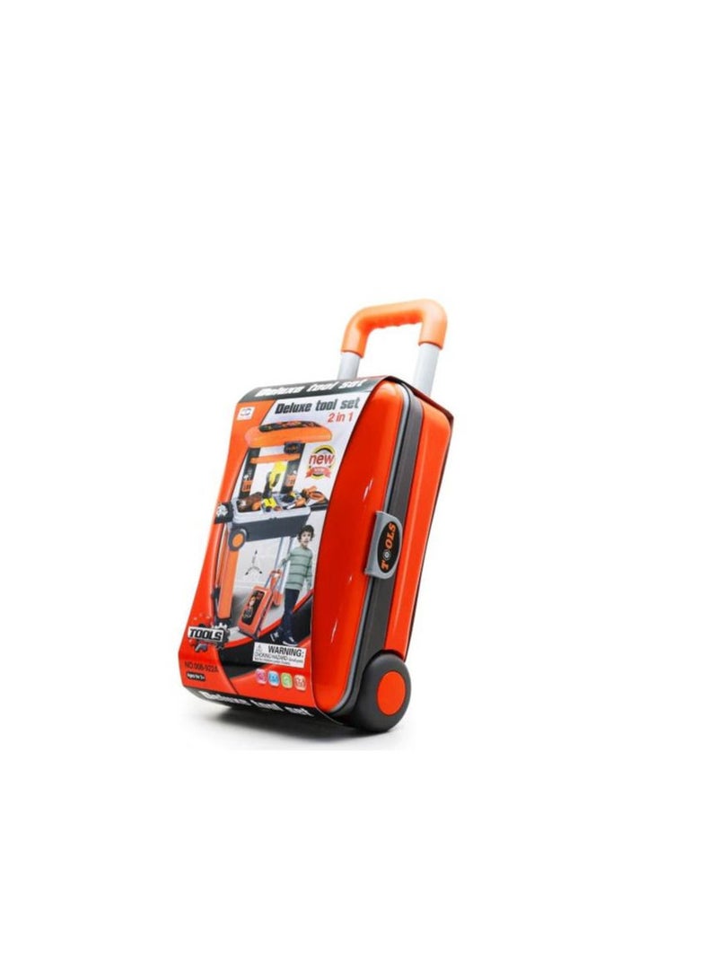 Deluxe Playset, Toolkit with Travel Case, 46 Accessories - Image 4