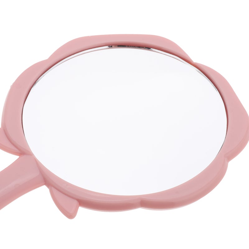 5Pcs Rose Flower Handheld Makeup Mirror for Girls Pocket Mirror for Purse Ideal Travel Essential for Women Small Floral Vanity Mirror - Image 3