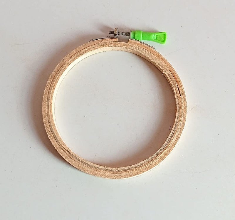Wooden Embroidery Hoop Ring Frame 6 Pcs 8 inch  - Image 3