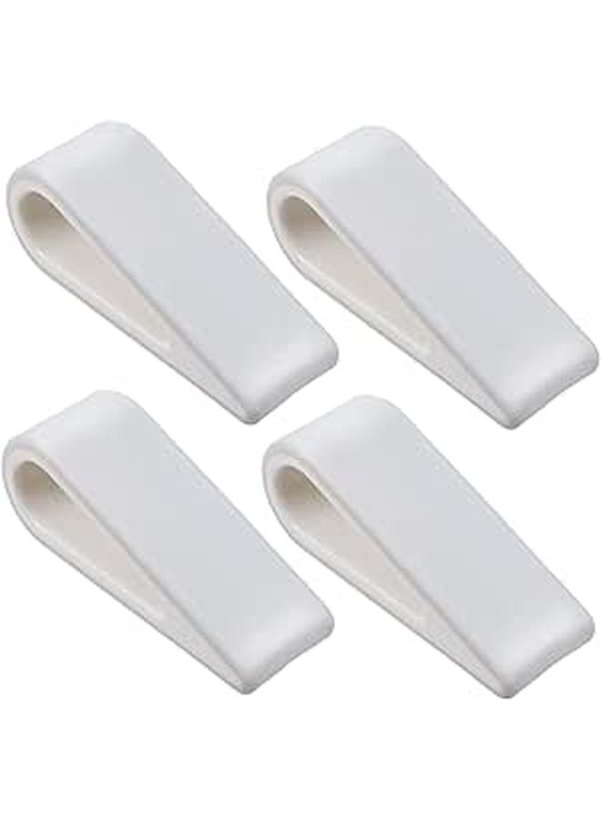 4Pcs Plastic Computer Laptop Stand Cooling Stable Easy Install Desk - Image 1
