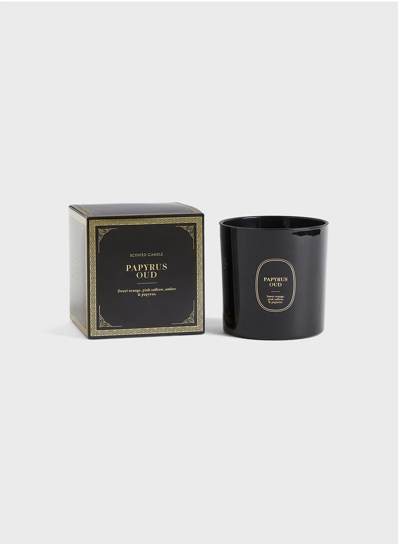 اتش اند ام Large Oud Scented Candle