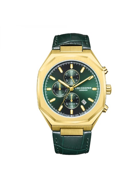 Men's Leather Multi Function Watch LC08168.175 - 43 mm