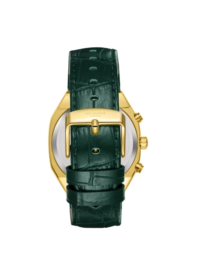 Lee Cooper Men's Leather Multi Function Watch LC08168.175 - 43 mm