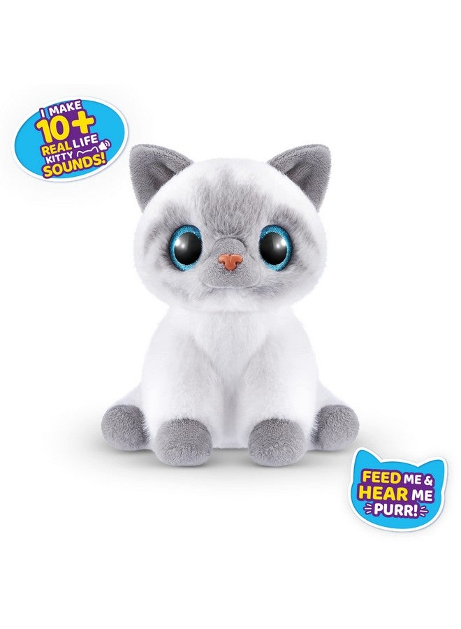 Pets Alive Smitten Kittens Surprise (Birman Cat Bonnie) By Zuru Nurture Play Soft Toy Unboxing Adopt Interactive 10 Sounds - Image 2