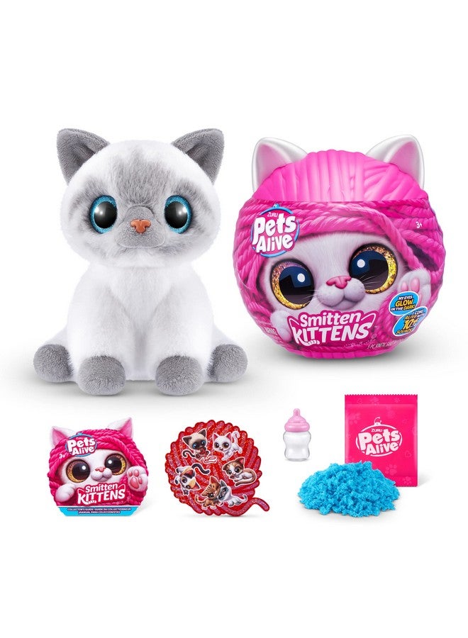 Pets Alive Smitten Kittens Surprise (Birman Cat Bonnie) By Zuru Nurture Play Soft Toy Unboxing Adopt Interactive 10 Sounds - Image 1