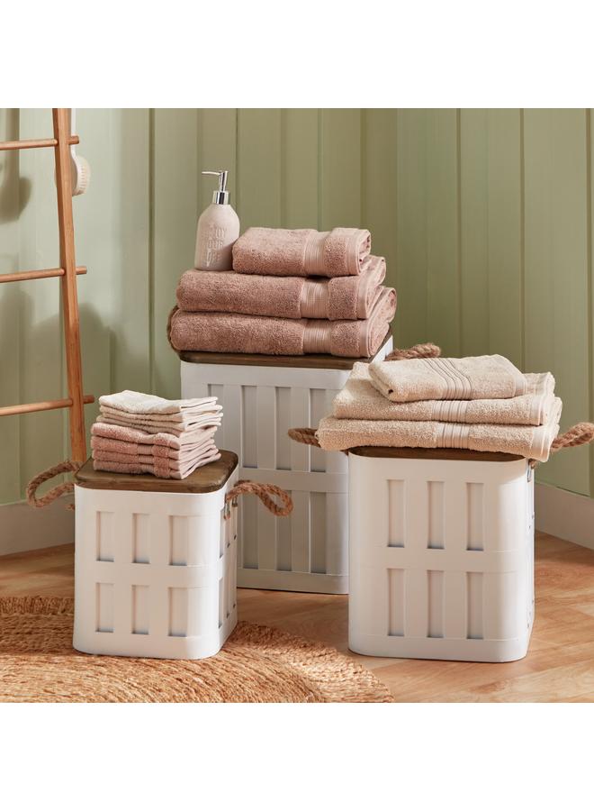 Home Box Essential Carded Bath Sheet - 90x150 cm  - Image 5