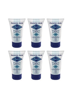Panama Jack Sport Sunscreen Lotion  SPF 30 Broad Spectrum UVAUVB Protection NonGreasy PABA Paraben Gluten  Cruelty Free 3 FL OZ Pack of 6