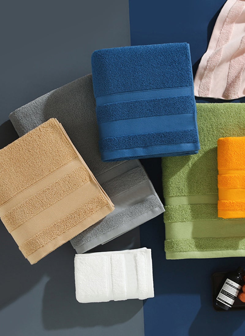 Sharpdo 3-Piece Cotton Gift Towel And Bath Towel Set, 2 Towels + 1 Bath Towel, Soft And Skin-Friendly Cotton Towel  - Image 5