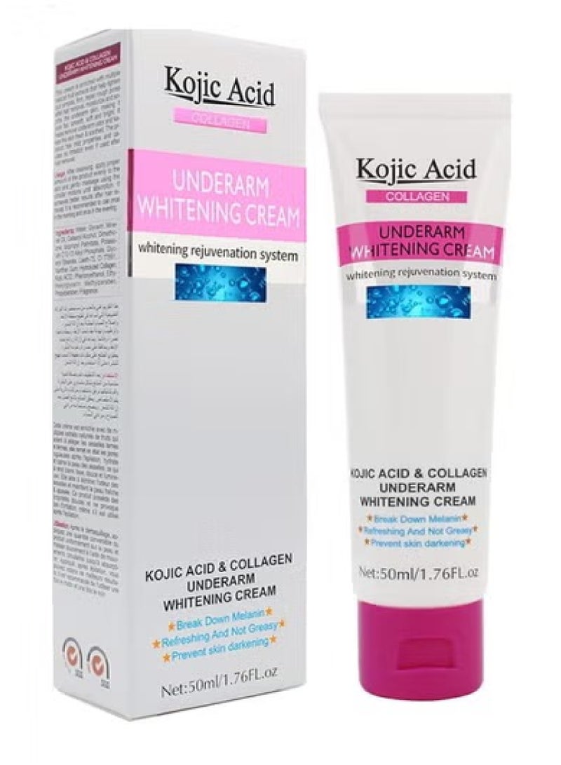 KOJIC ACID Kojic Acid And Collagen Underarm Whitening Cream 50 ML